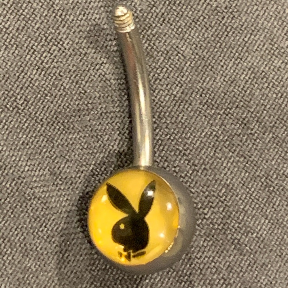 Belly Button Ring - Playboy Bunny design